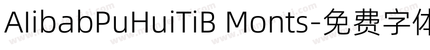 AIibabPuHuiTiB Monts字体转换